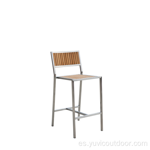 Conjunto de silla Jardín Conjunto de comedor de teca Muebles de madera